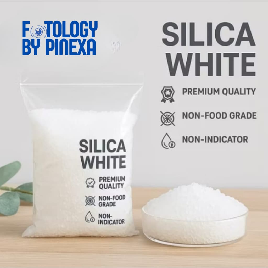 Silica Gel Orange Biru Putih Penyerap Lembab Anti Jamur Untuk Kamera Silica Gel Kemasan 1 kg